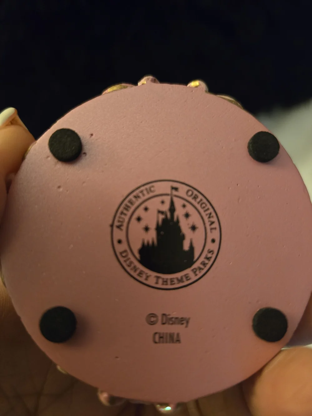 DISNEY Parks Sleeping Beauty Aurora Pink Photo Memo Holder 2005 WDW